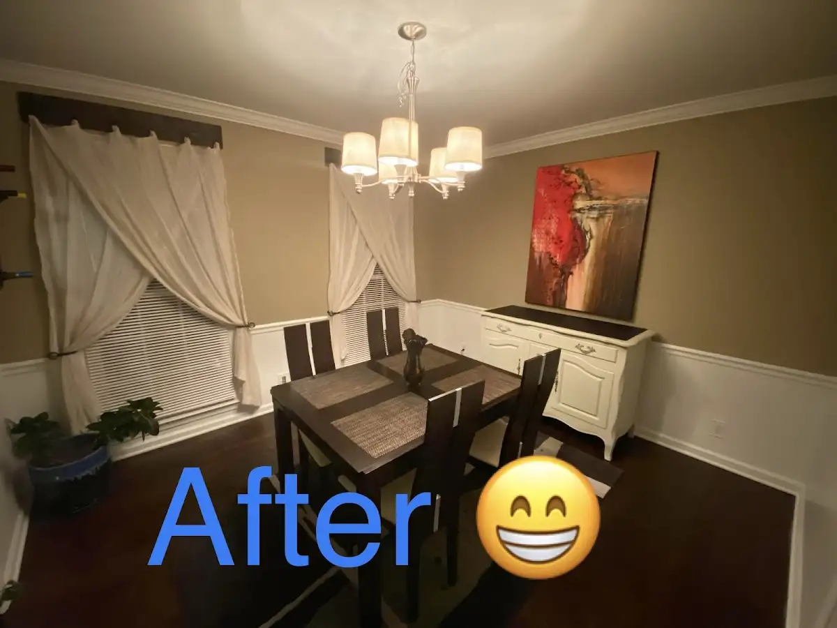 Professional dining room restoration after water damage in Woodinville